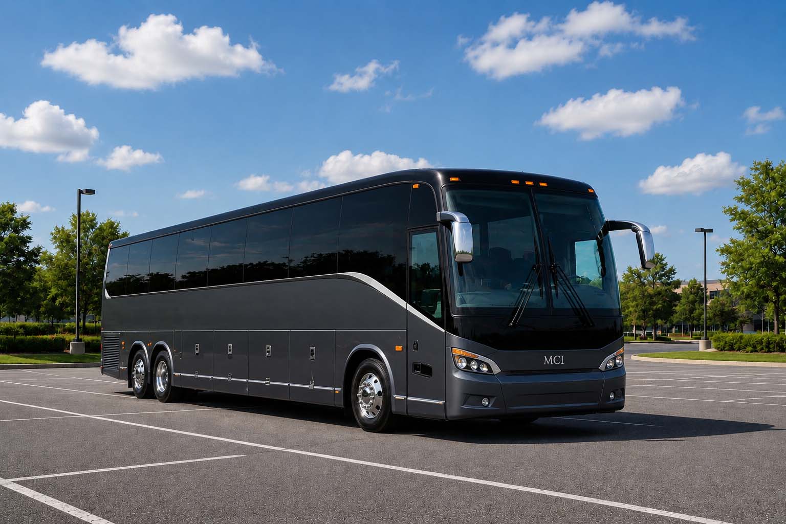 Charter bus rental in Nashville, TN